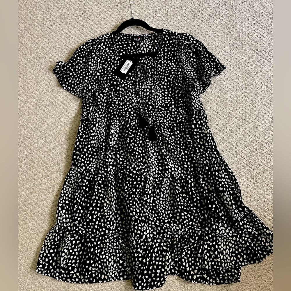 NWT GiGio Bethany Dot Dress Sz Small